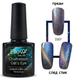 Ув Лак Хамелеон 10ml elite99 3307 Ув Лак Хамелеон 10ml elite99 3307
